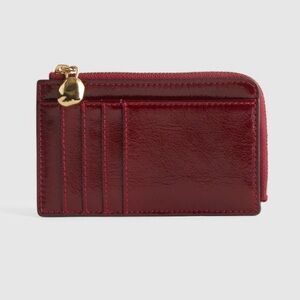 Madewell Leather Walllet / Zip Card Case (New)